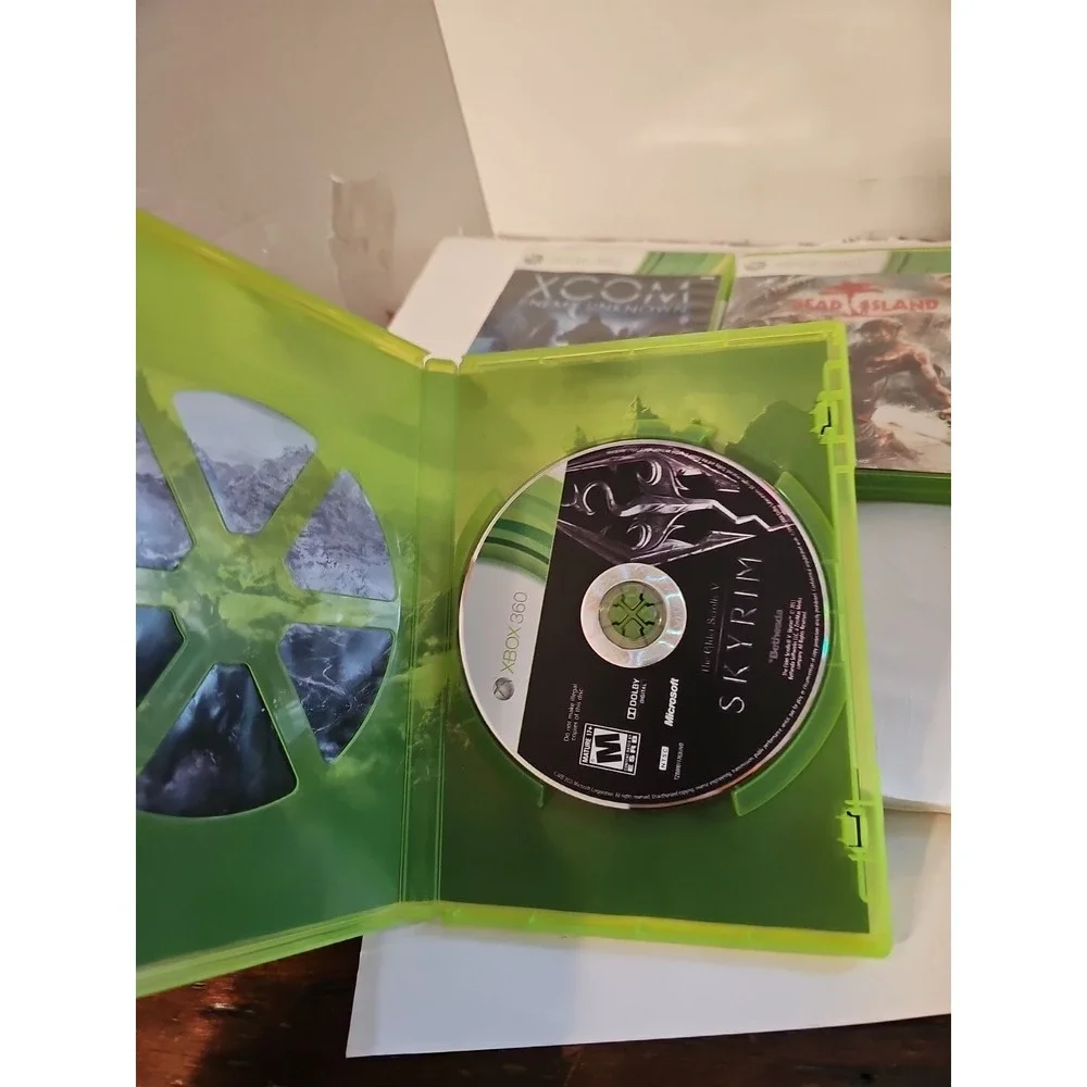 Lot Of 6 Xbox360 Games Borderlands Halo 3 Xcom Dead Island Dance Revolution 2